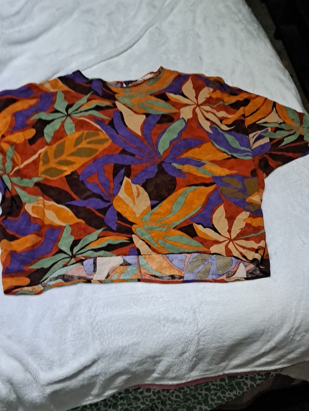 JODIFL Floral Dolman Sleve Printed Top
